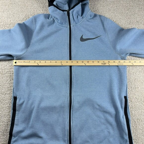 Nike Hyper Elite Zip Up Athletic Jacket Blue Men’s Size Large - Picture 6 of 8